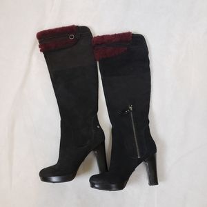 Ugg Below Knee Heel Boots